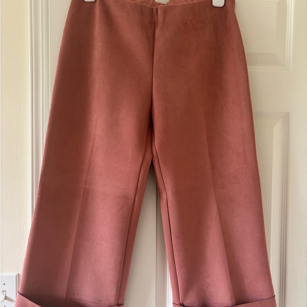 Zara Rose Wide-Leg Trousers